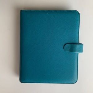 A5 Filofax saffiano leather planner
